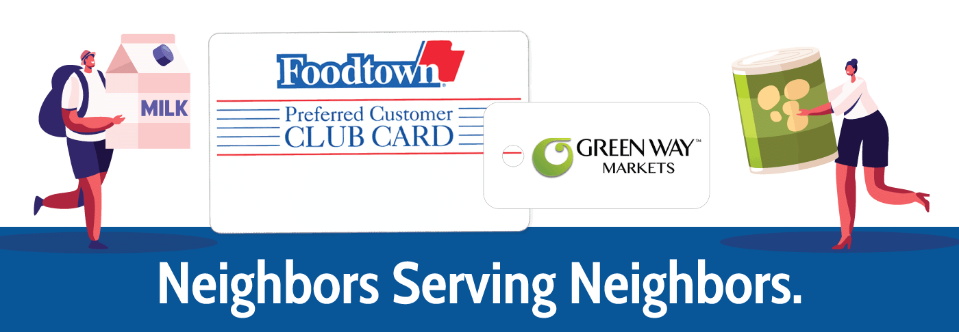 Foodtown Club Card...groceries + love