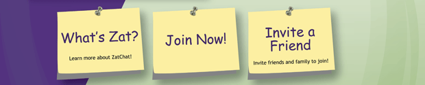 What's Zat? Join Now! Invite a Friend